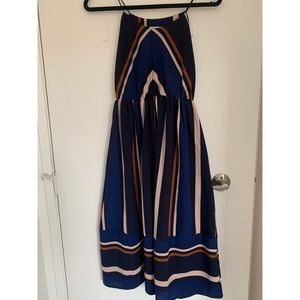 Striped Midi/Maxi Dress